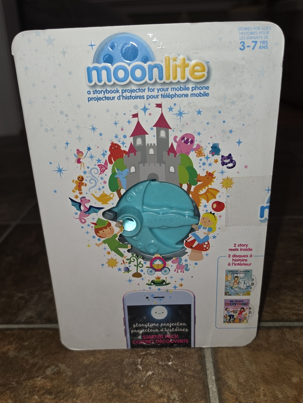 ☆ Moonlite Storybook Story Reel & Projector For Mobile Phone (3-7 Years) ☆